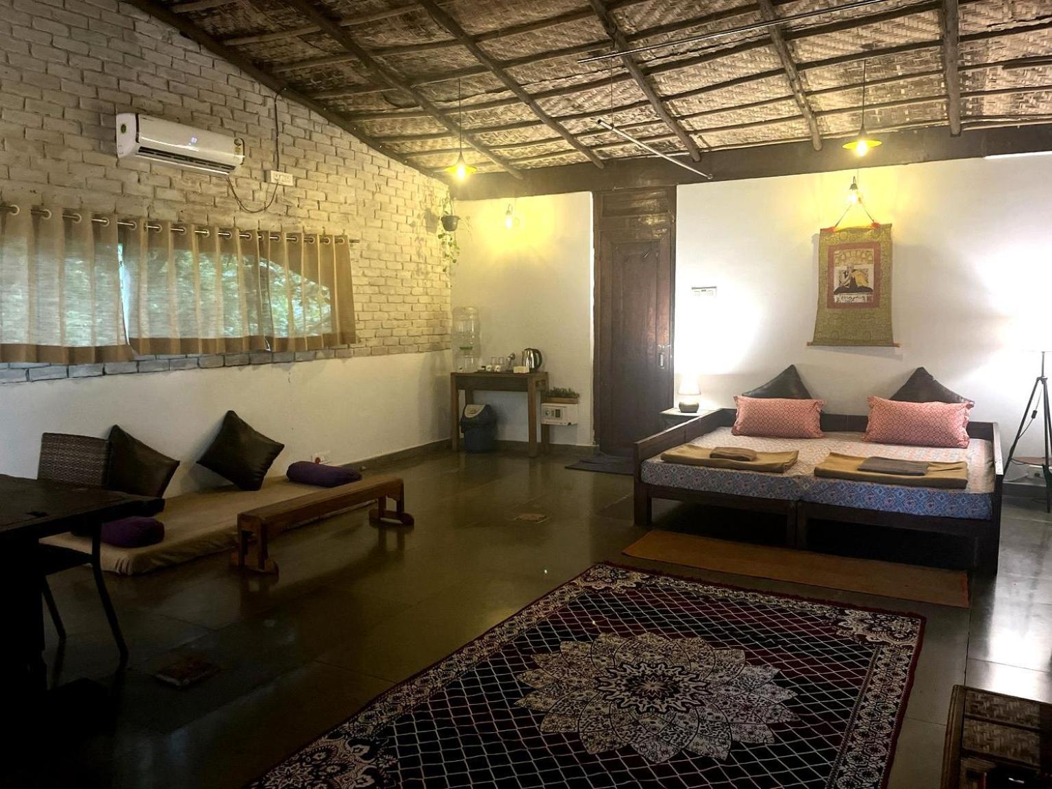 Satori Wellness Cottages I Yoga, Sauna, Ice Bath, Holistic Therapies & More Mandrem Εξωτερικό φωτογραφία